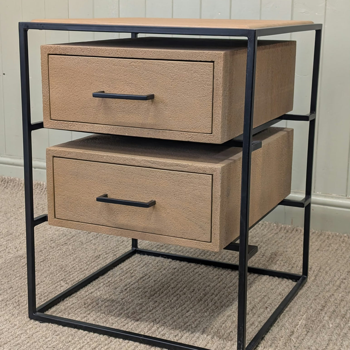 Mango Wood Bedside Table