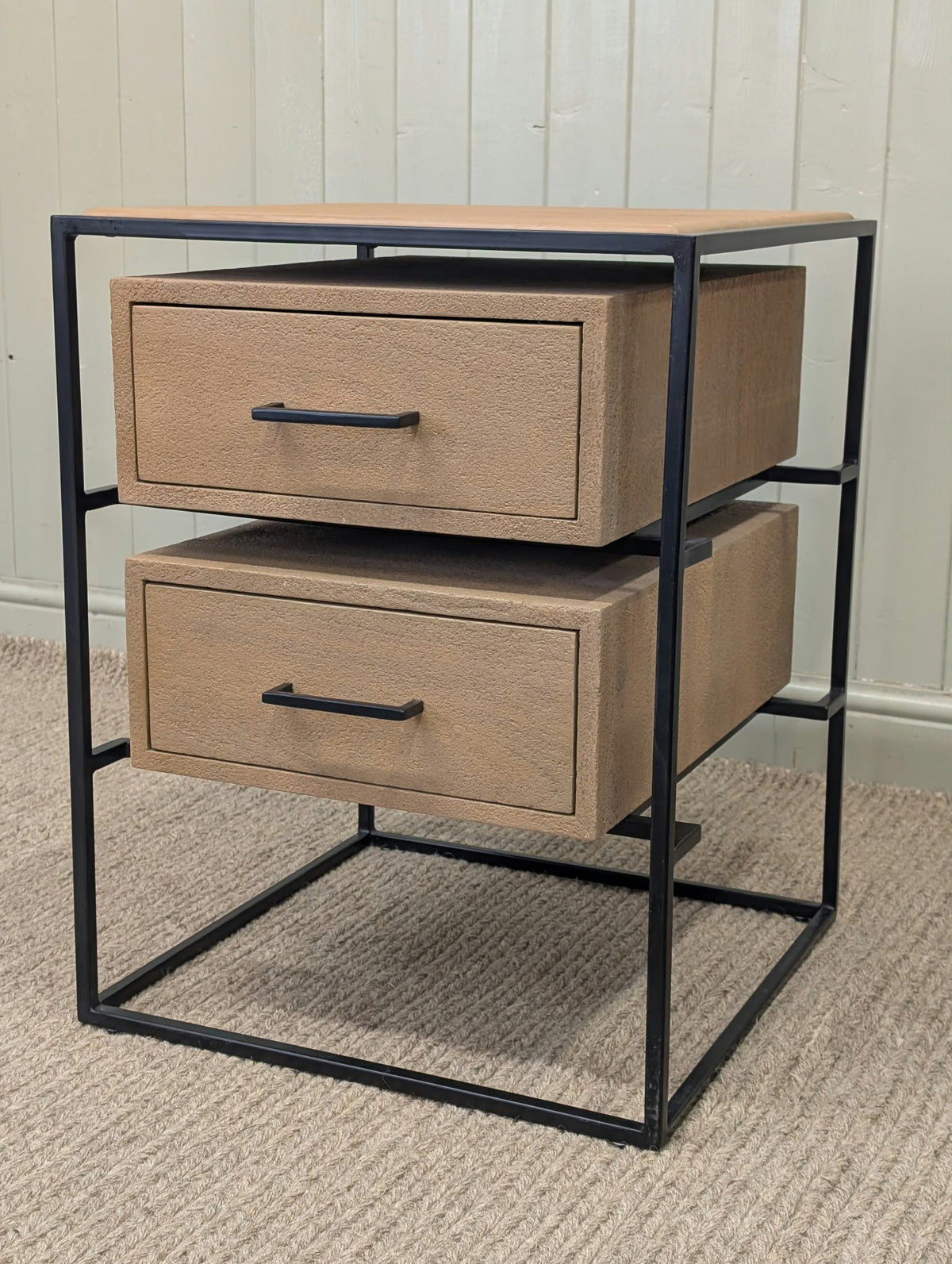 Mango Wood Bedside Table