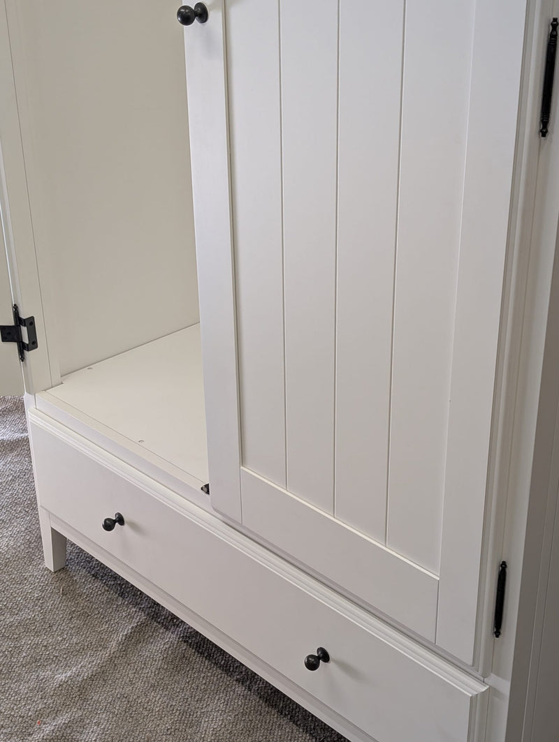 Winstone Pure White Double Wardrobe