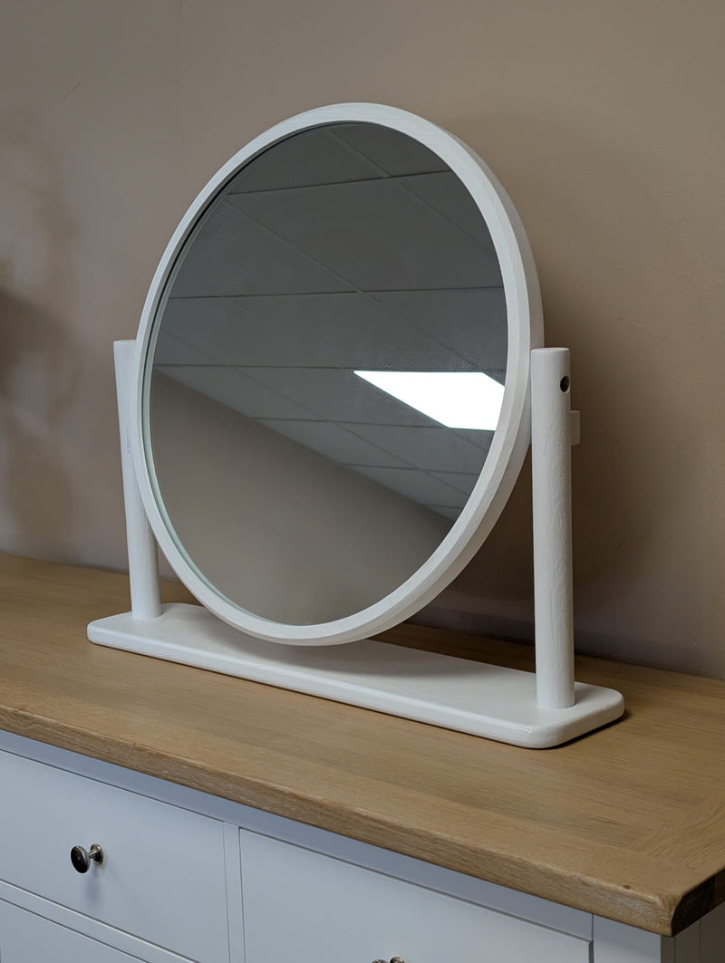 Berkeley White Oak Dressing Table Mirror