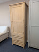 Inglesham Whitewash Oak Narrow Larder