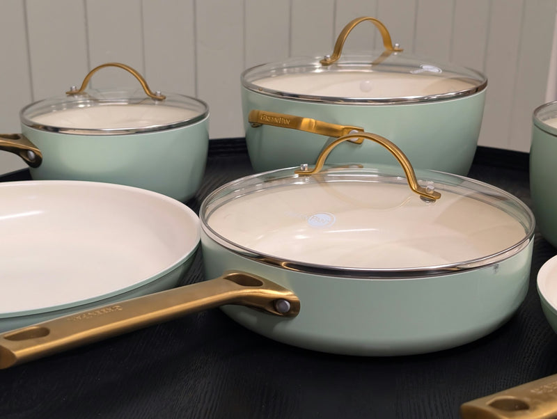 Greenpan Non-stick Coated Cookware Set Padova, Set of 10