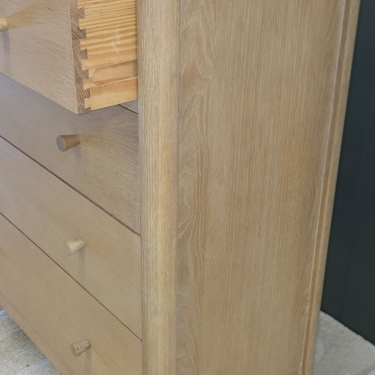 Berkeley Nordic Oak 4 Drawer Chest