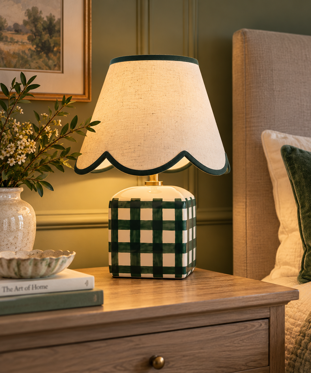 Kirsten Table Lamp- Green