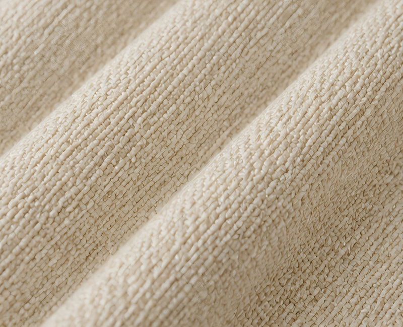 Brushed Eyelet Blackout Thermal Curtains - Cream - 117cm x 137cm