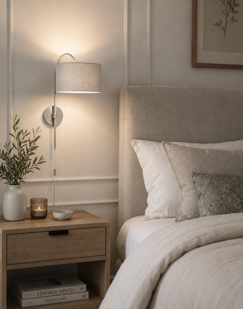 Arc Wall Light- Silver