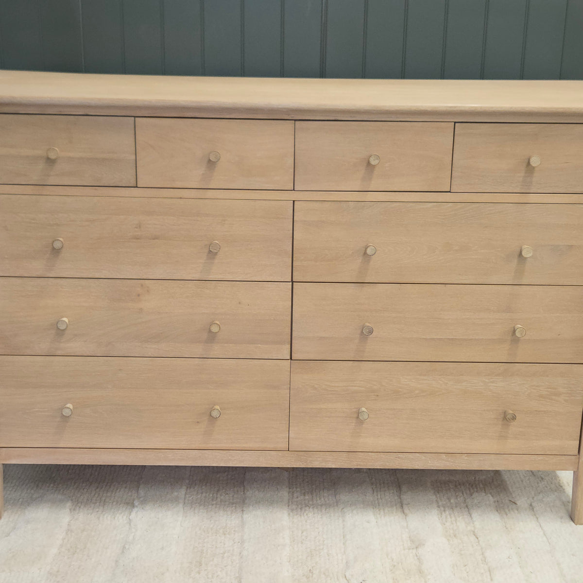 Berkeley Nordic Oak 10 Drawer Chest