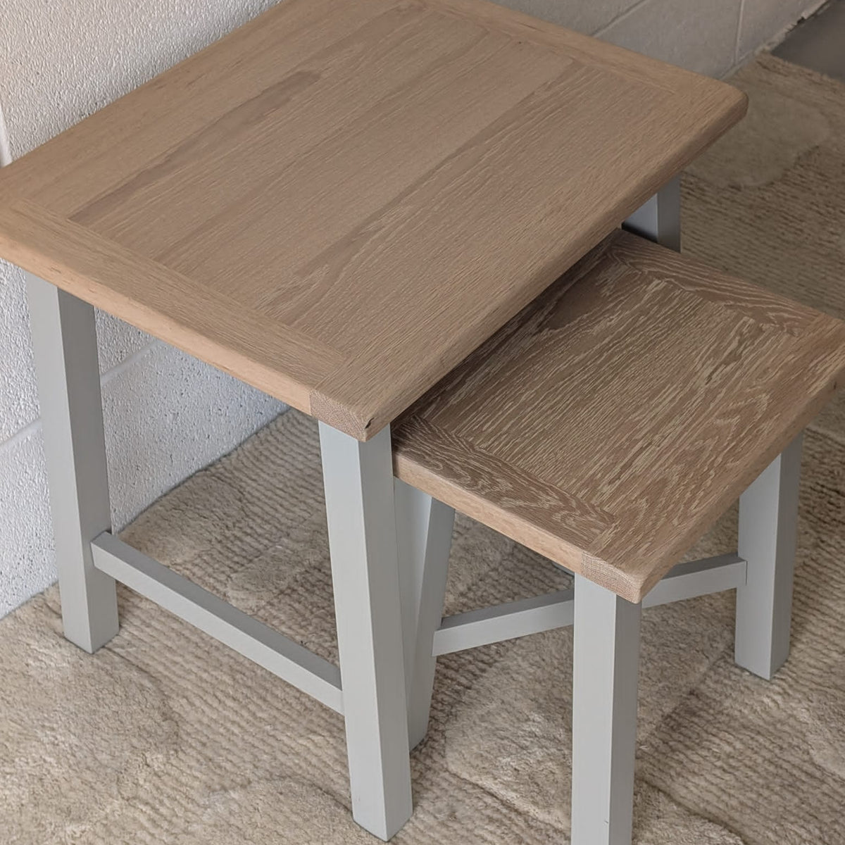 Chester Dove Grey Nest of Tables