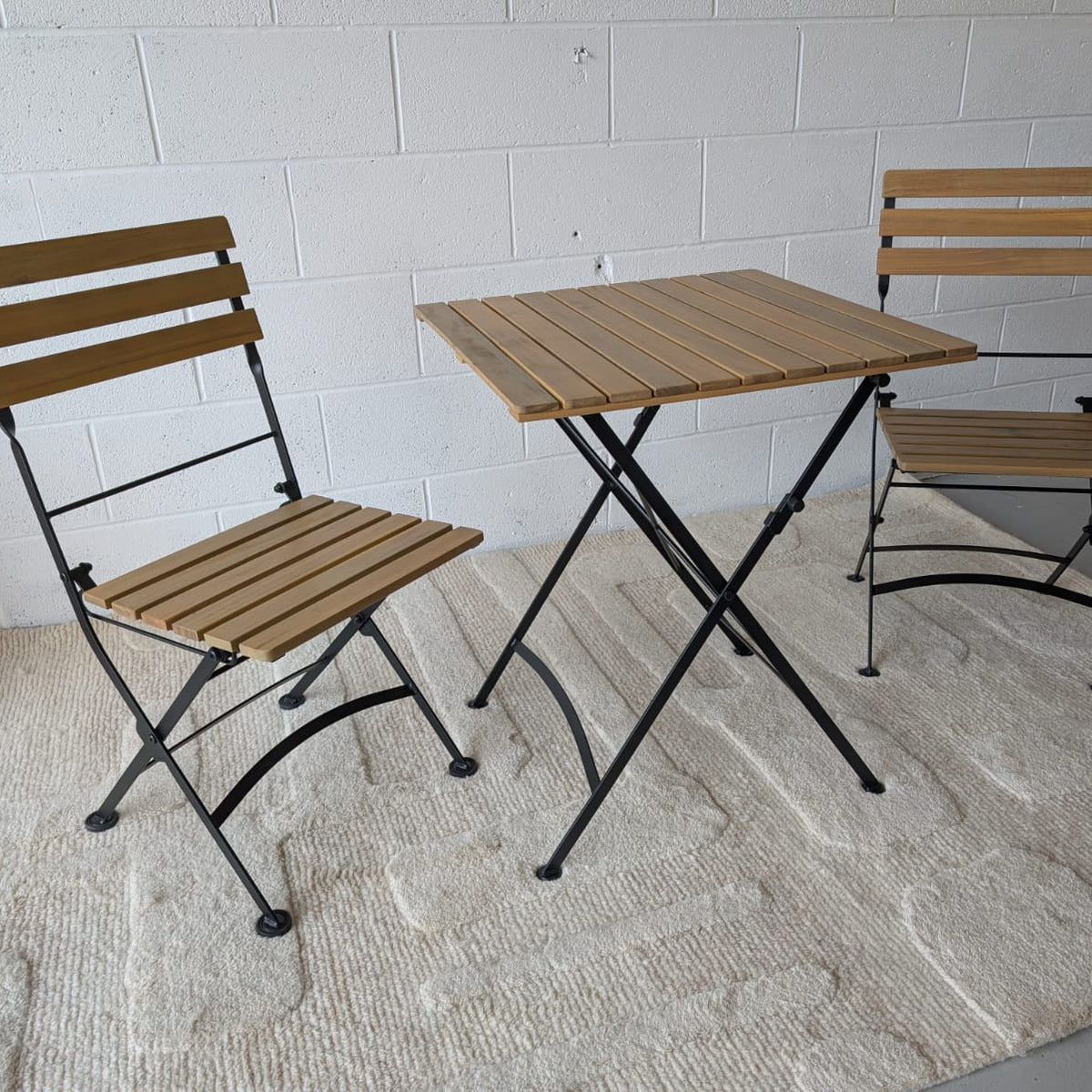 Brimpsfield 2 Seater Folding Bistro Set