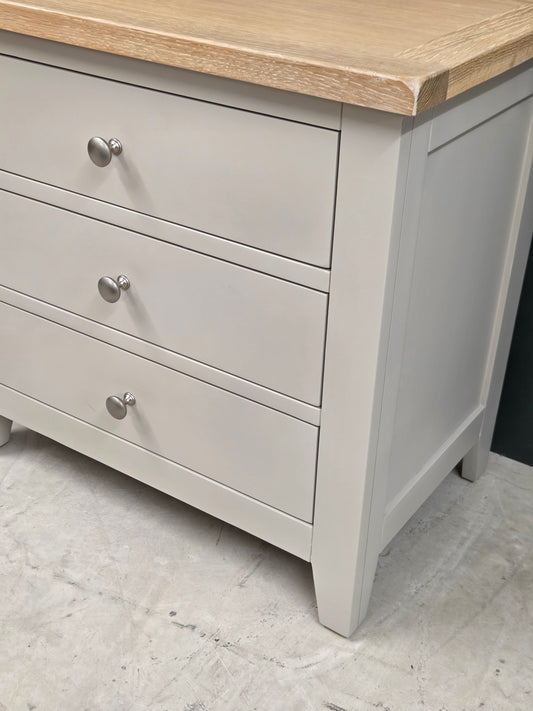Chester Limestone Jumbo Bedside Table