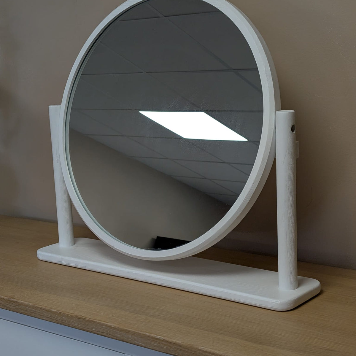 Berkeley White Oak Dressing Table Mirror