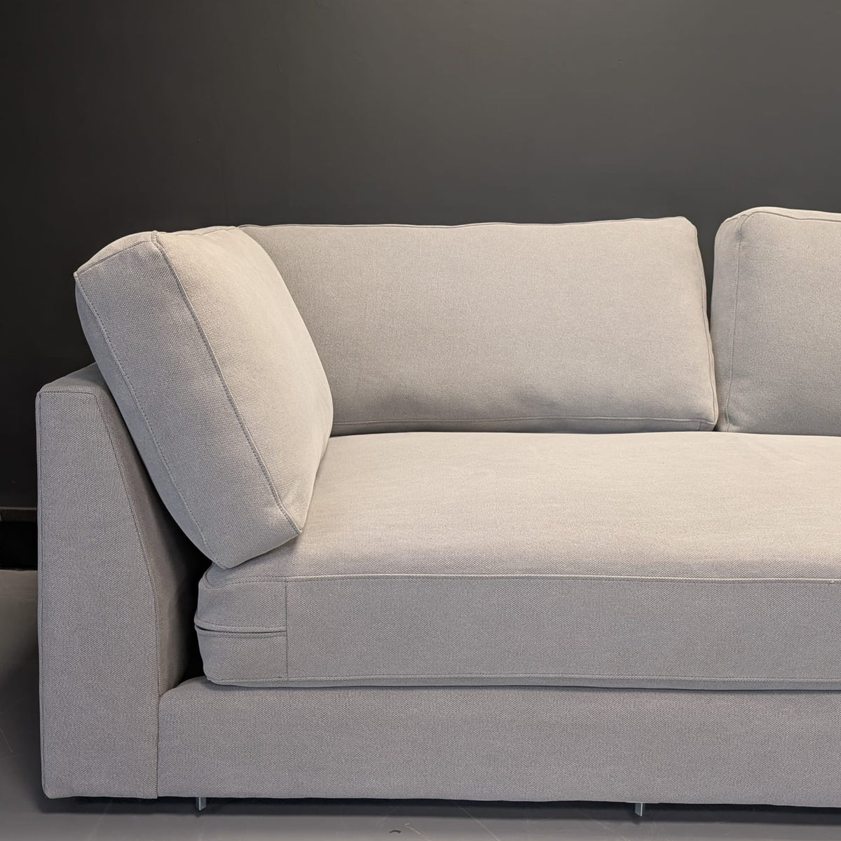 Haven Large Chaise - Grey