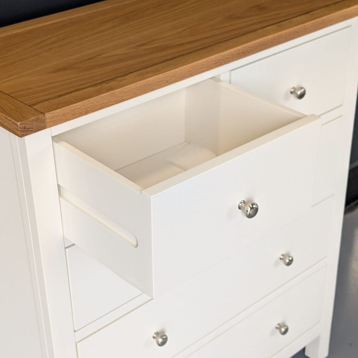 Simply Cotswold Cream 5 Drawer Chest