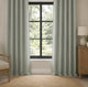 Brushed Eyelet Blackout Thermal Curtains- Grey - 117cm x 183 cm