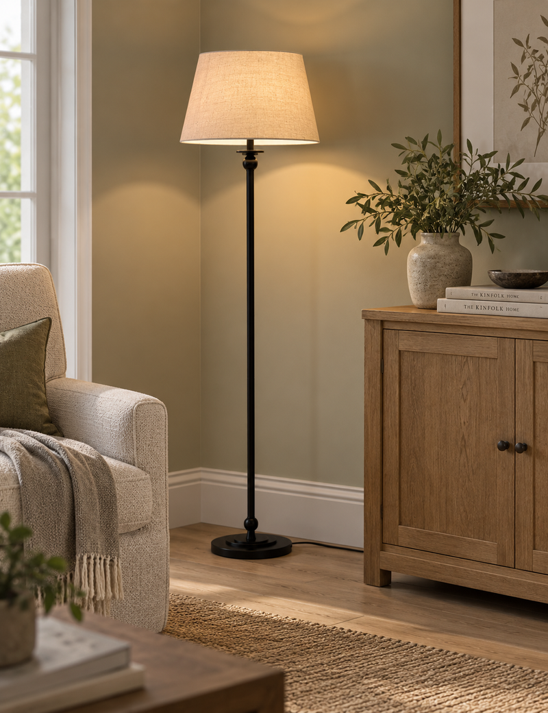 Blair Floor Lamp - Black mix