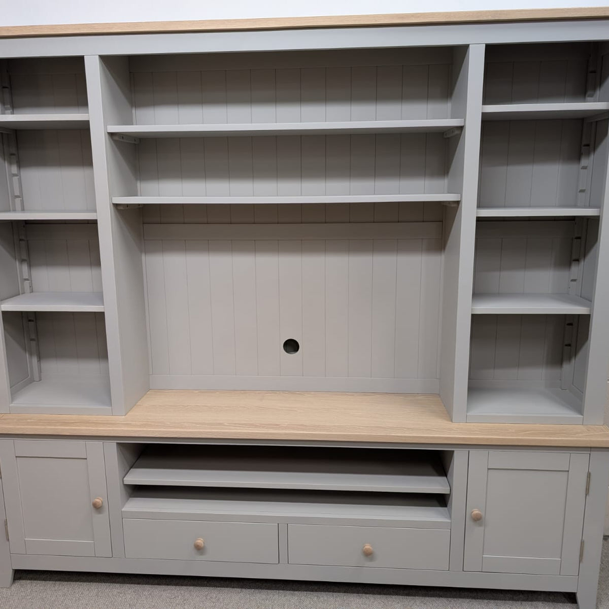 Chester Dove Grey TV and Media Storage Unit