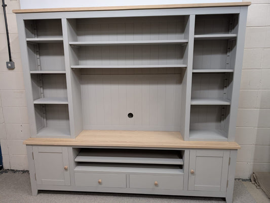 Chester Dove Grey TV and Media Storage Unit