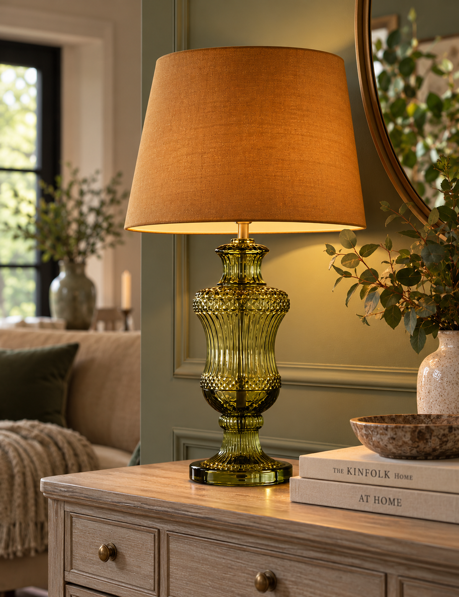 Loretta Table Lamp - Green Mix
