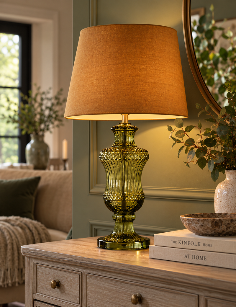 Loretta Table Lamp - Green Mix