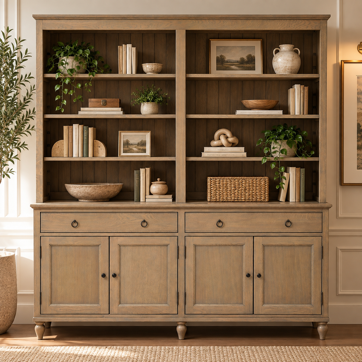 Elkstone Smoked Oak Grand Dresser