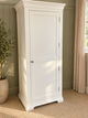 Chantilly Warm White Single Wardrobe