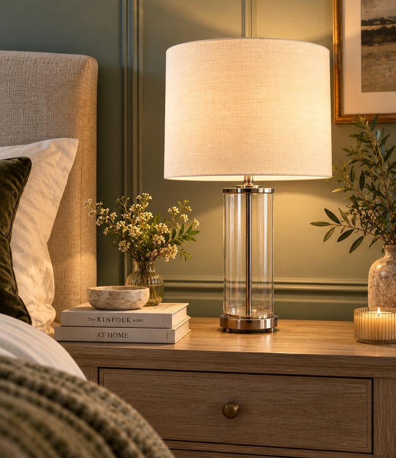 Elizabeth Table Lamp - Chrome