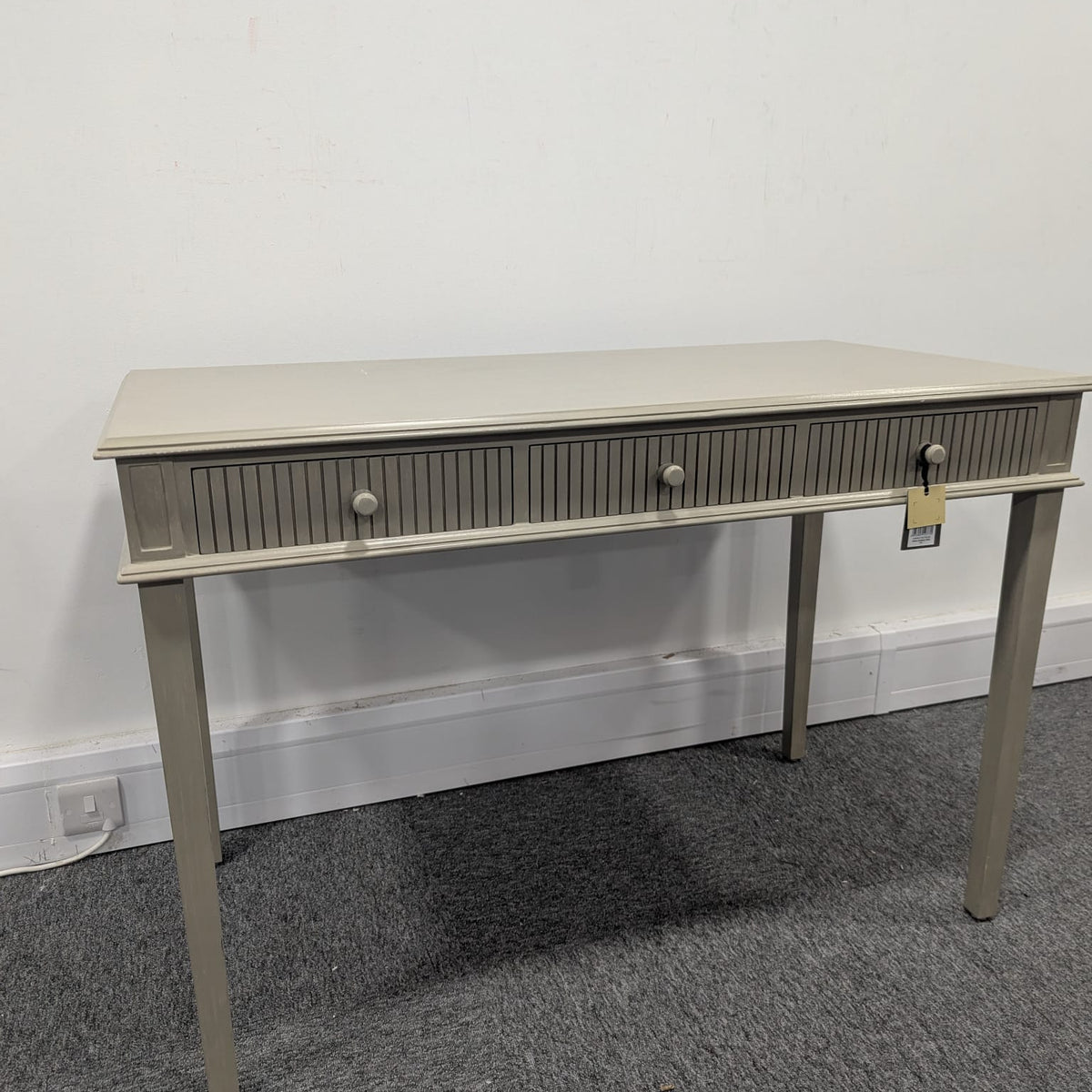 Malmo Wooden Dressing Table & Desk - Flax