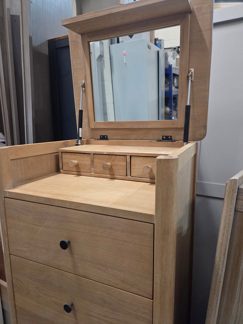 Berkeley Nordic Oak Vanity Tallboy