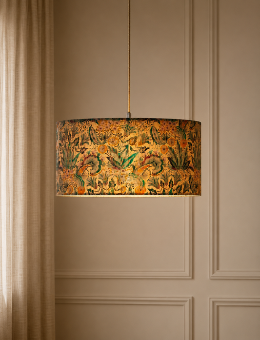 Bamboo Print Shade