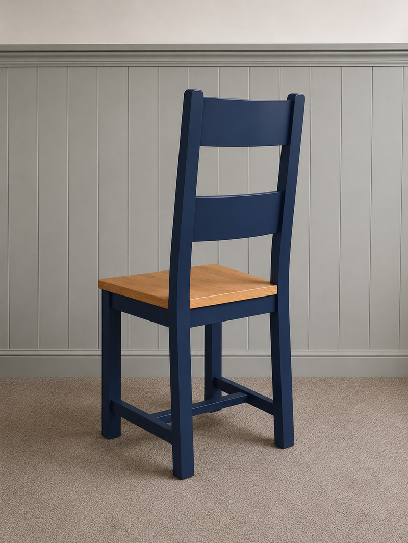 Chester Midnight Blue Ladderback Dining Chair