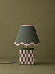 Checkerboard Table Lamp - Multi