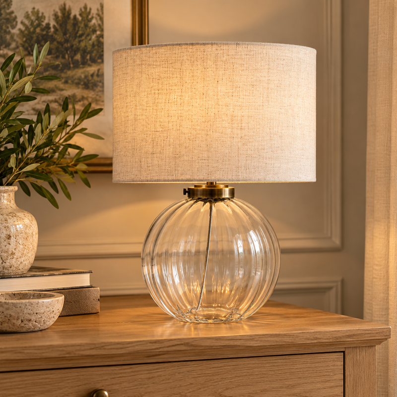 Brompton Table Lamp - Antique Brass