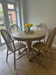 Camille Limewash Oak Round Dining Table