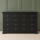 Chantilly Dusky Black 10 Drawer Chest