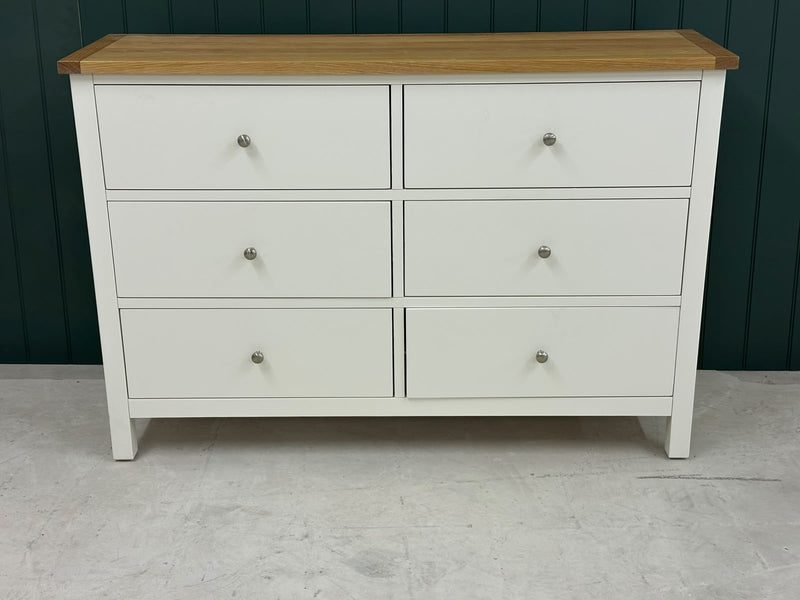 Simply Cotswold Classic Cream 6 Drawer Chest