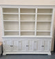 Chantilly Warm White Grand Bookcase