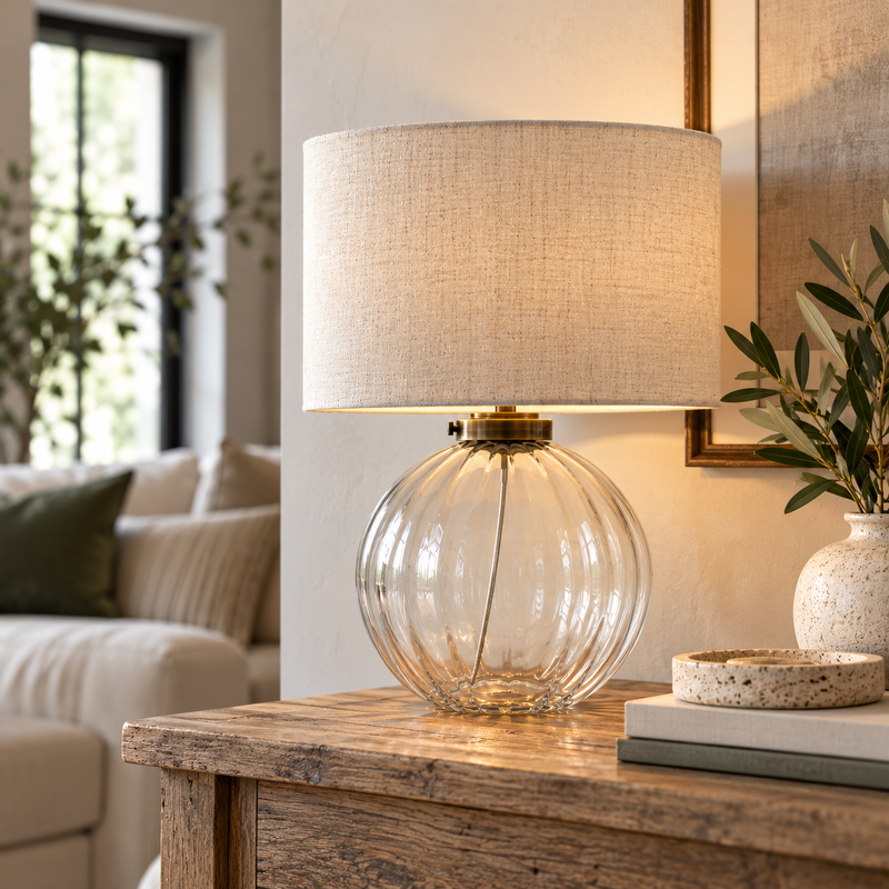 Brompton Table Lamp - Antique Brass