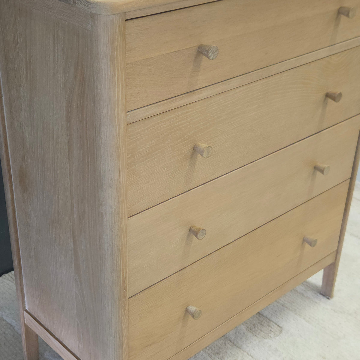 Berkeley Nordic Oak 4 Drawer Chest
