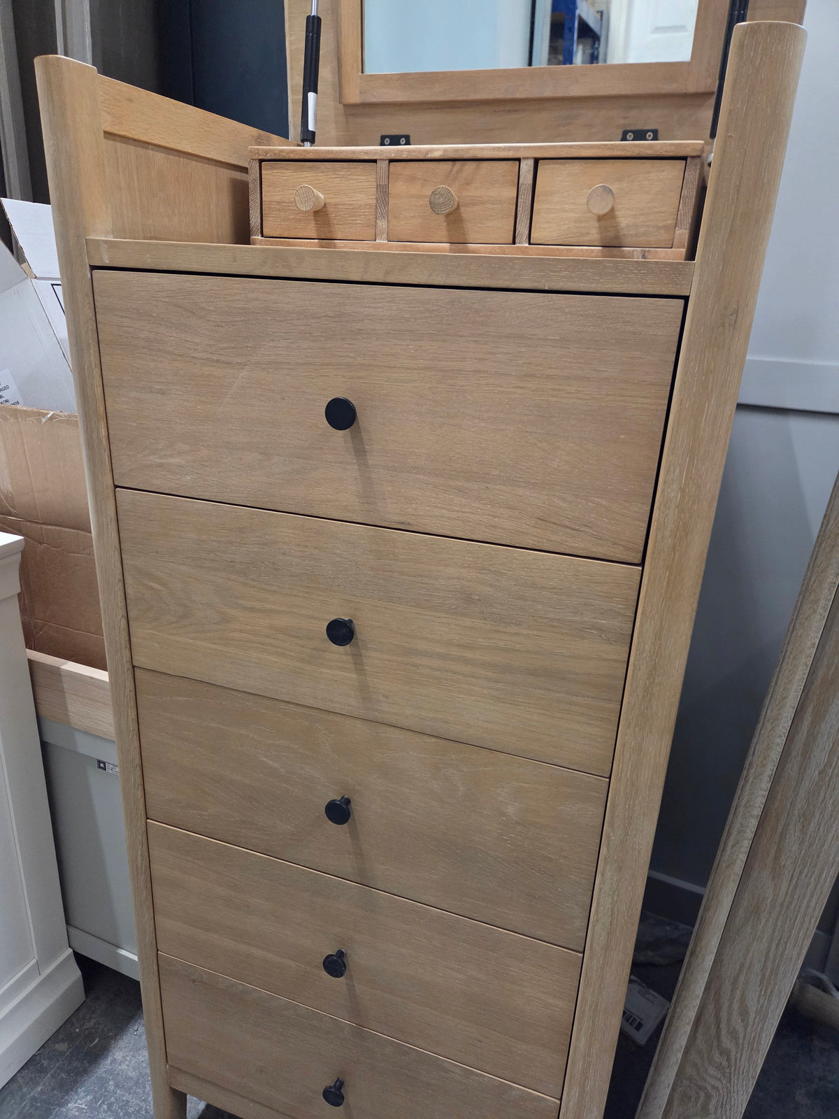 Berkeley Nordic Oak Vanity Tallboy