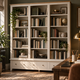 Chester Pure White Grand Bookcase