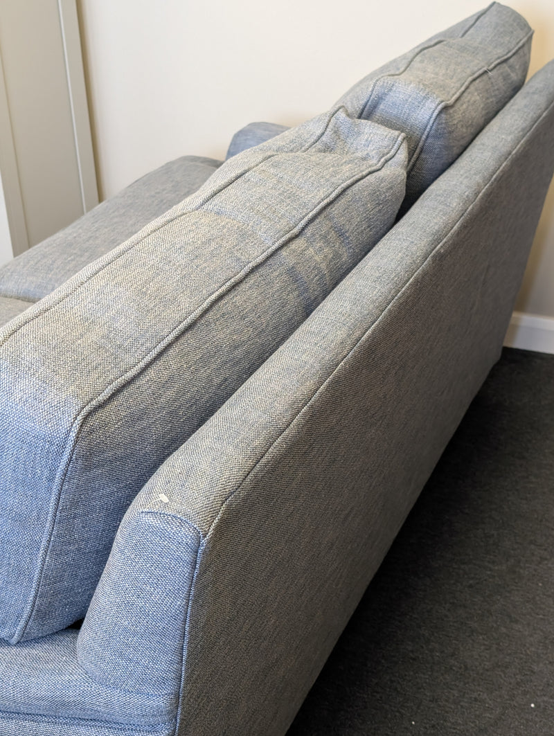 Morris - 3 Seater Sofa - Indigo - Rustic Weave