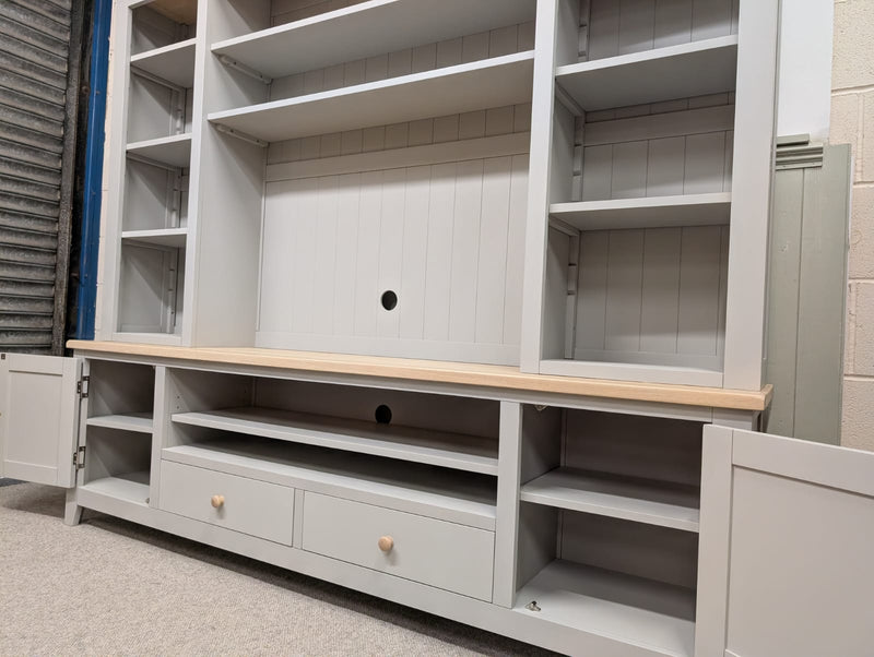 Chester Dove Grey TV and Media Storage Unit