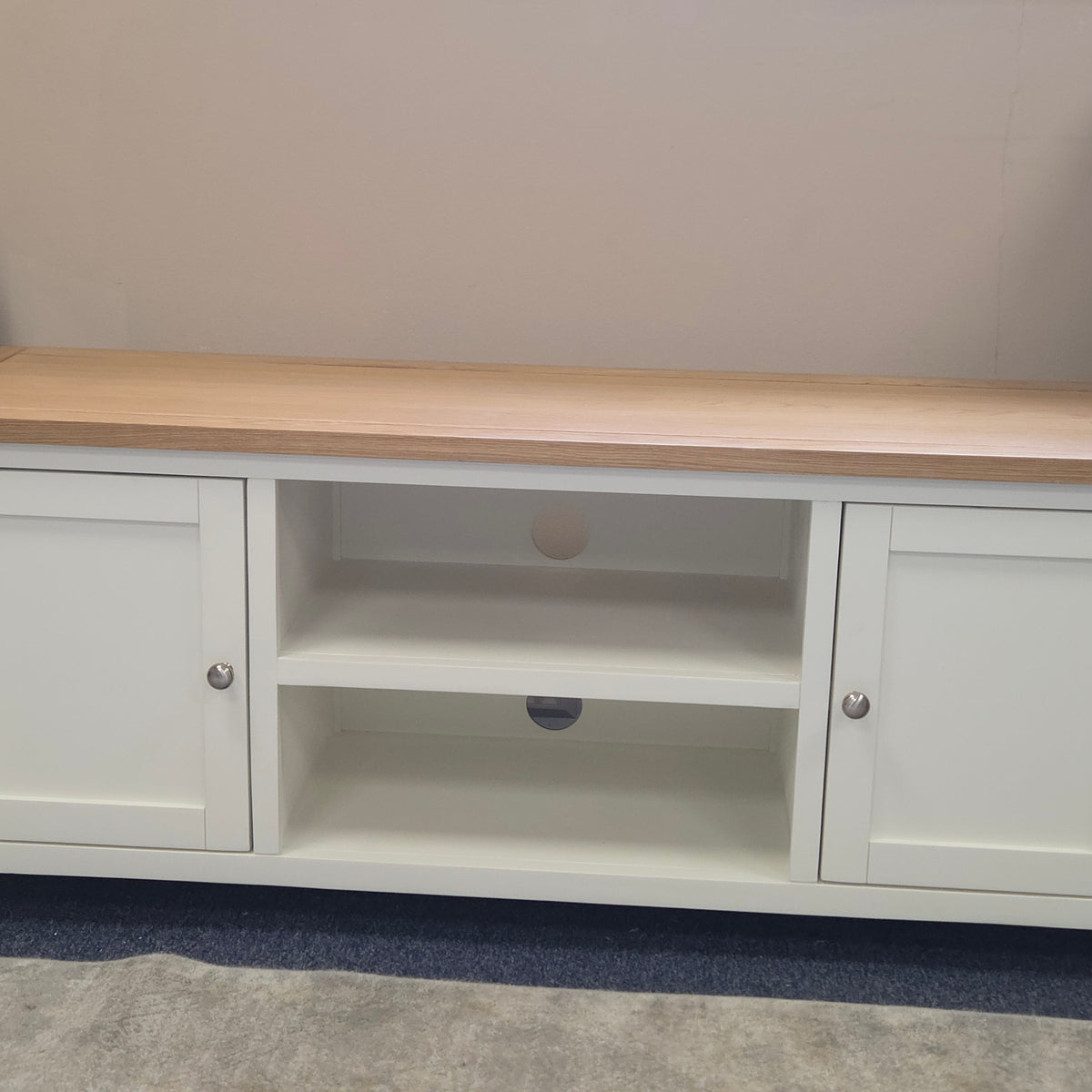 Simply Cotswold Classic Cream TV Stand up to 50"