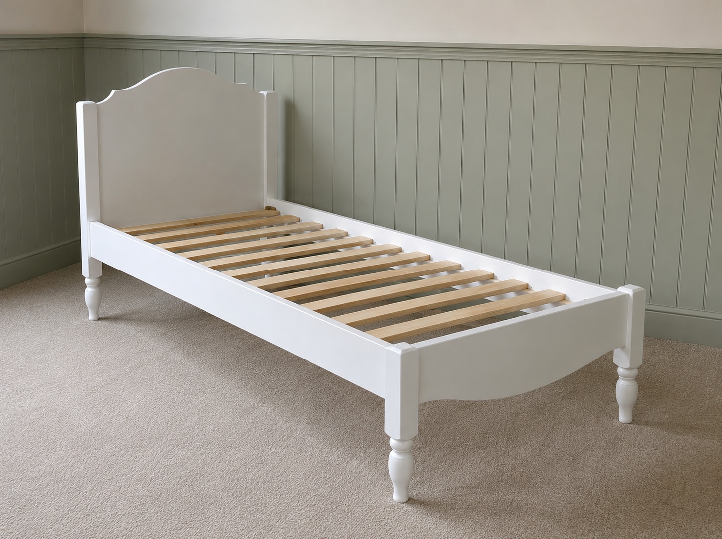 Pensham Pure White Deluxe Childrens Bed