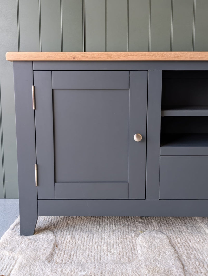 Chester Charcoal XXL TV Stand