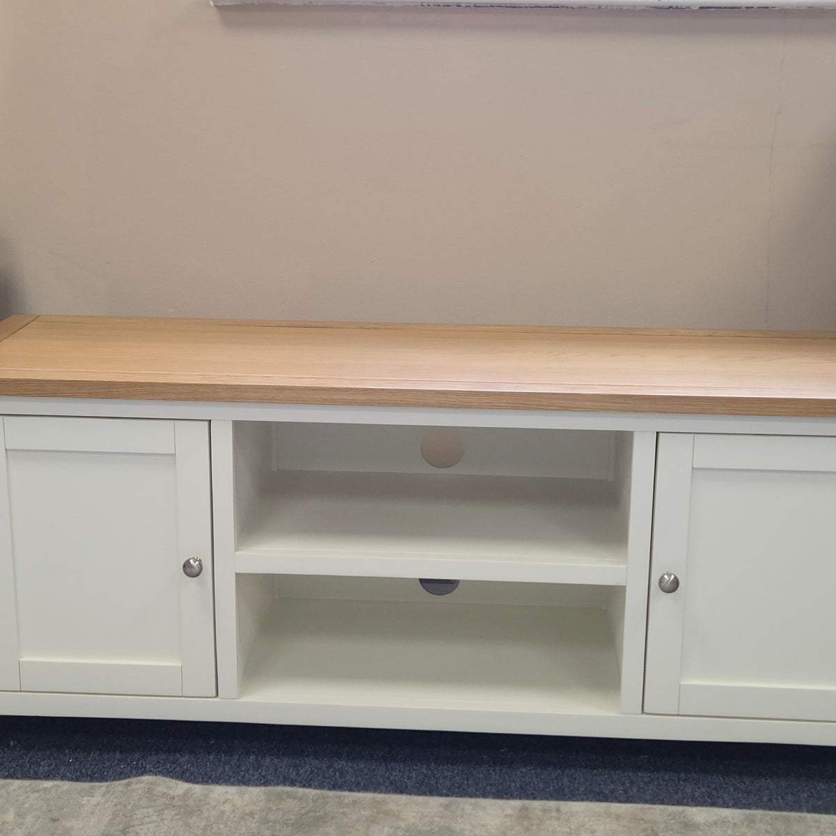 Simply Cotswold Classic Cream TV Stand up to 50"