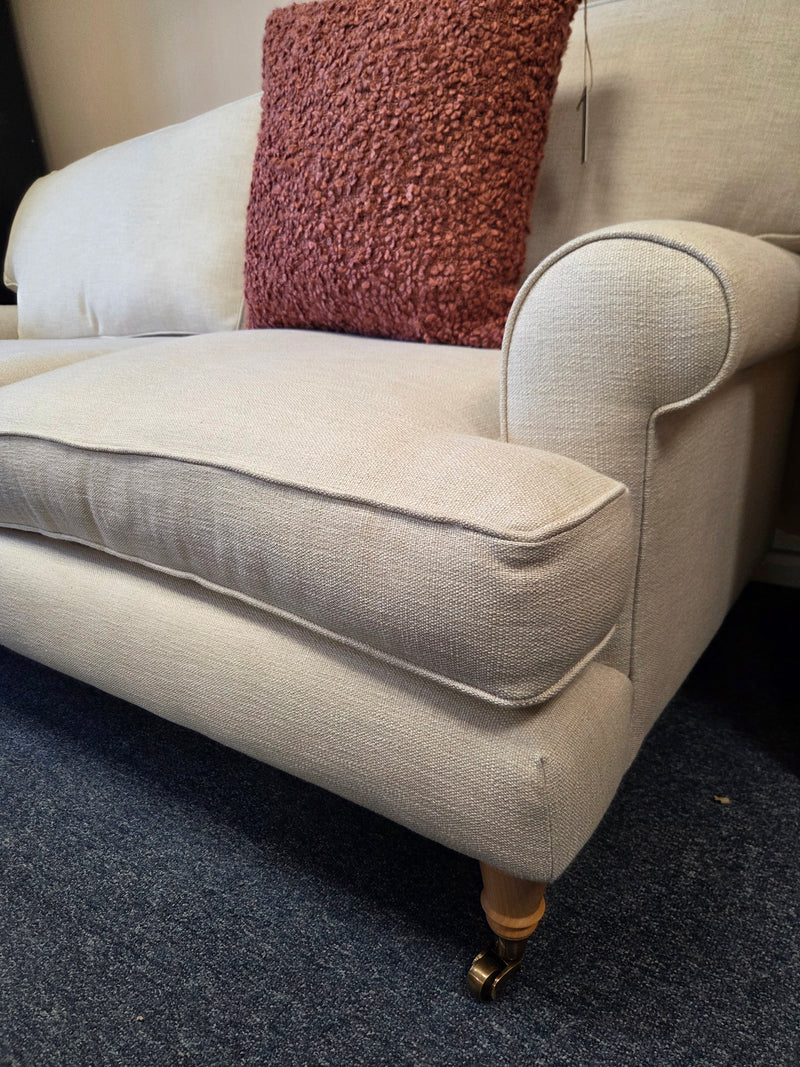 Stewart 3 Seater Sofa - Natural - Rustic Weave