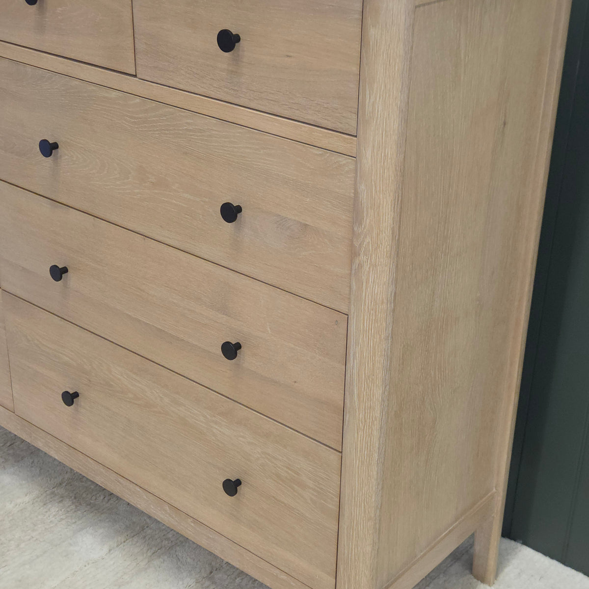 Berkeley Nordic Oak 10 Drawer Chest