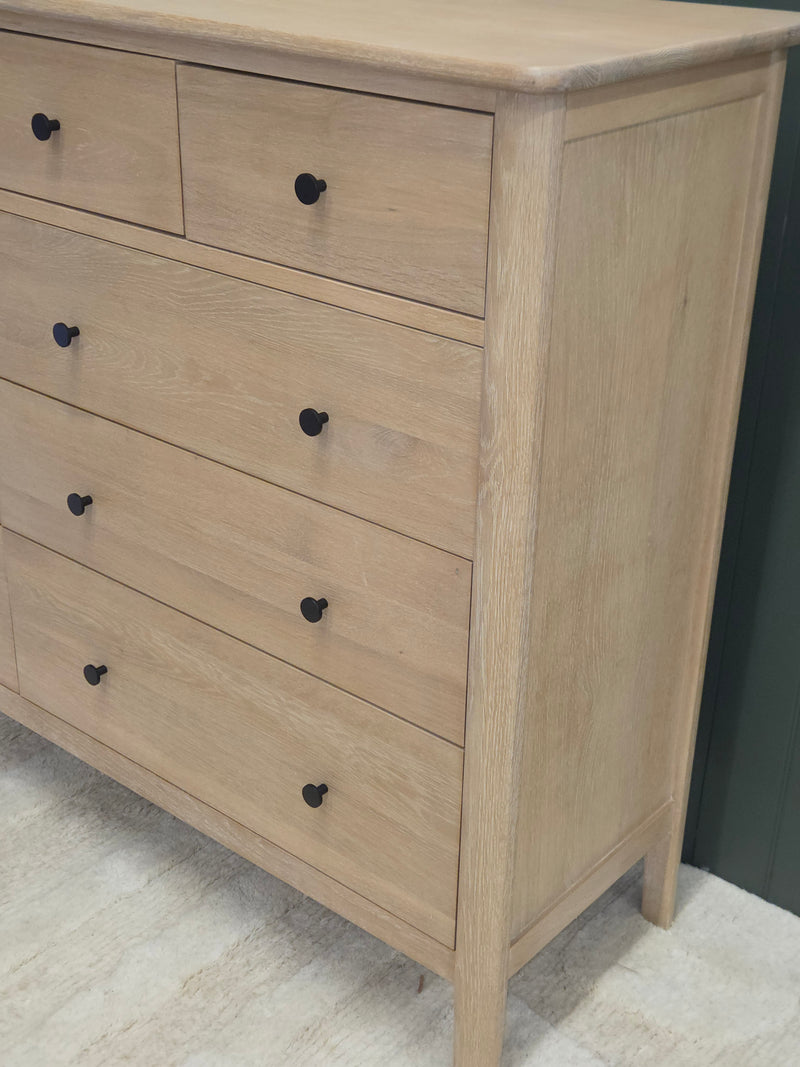 Berkeley Nordic Oak 10 Drawer Chest