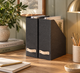Magazine Files William, Set of 2 - Anthracite
